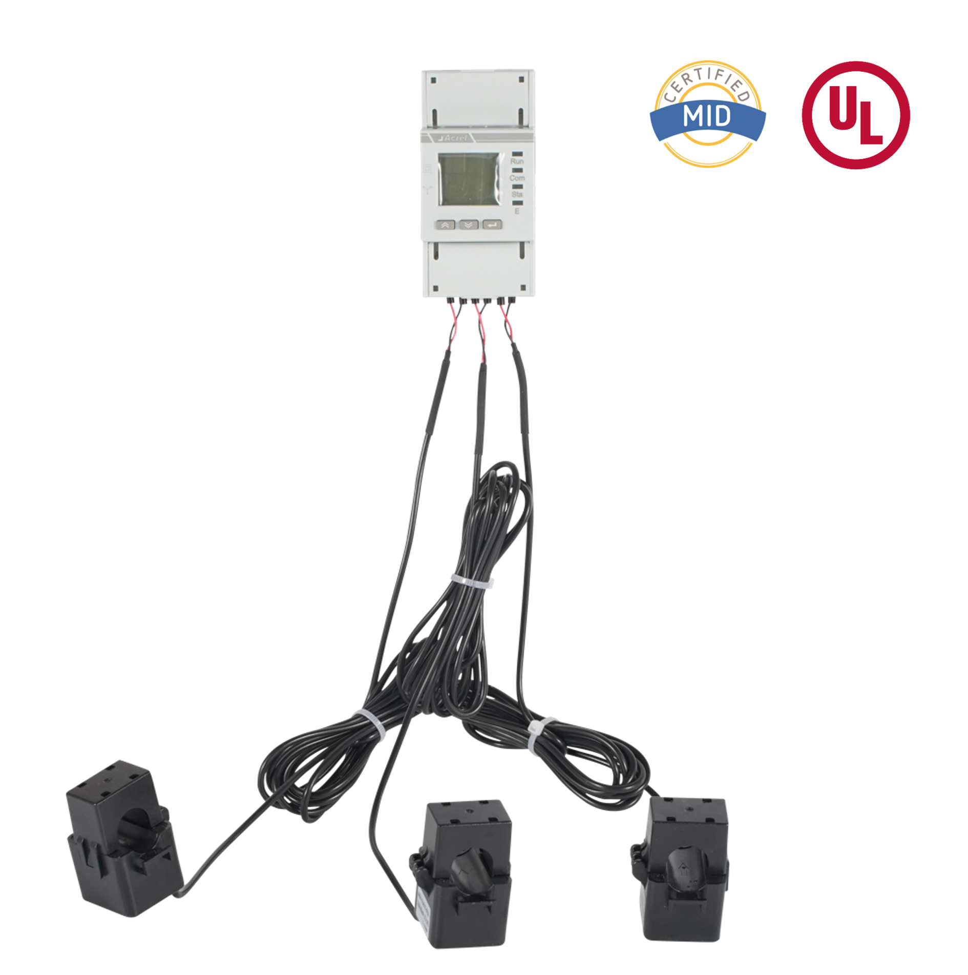 UL Certified AC Three Phase Energy Meter with Split Core CTs