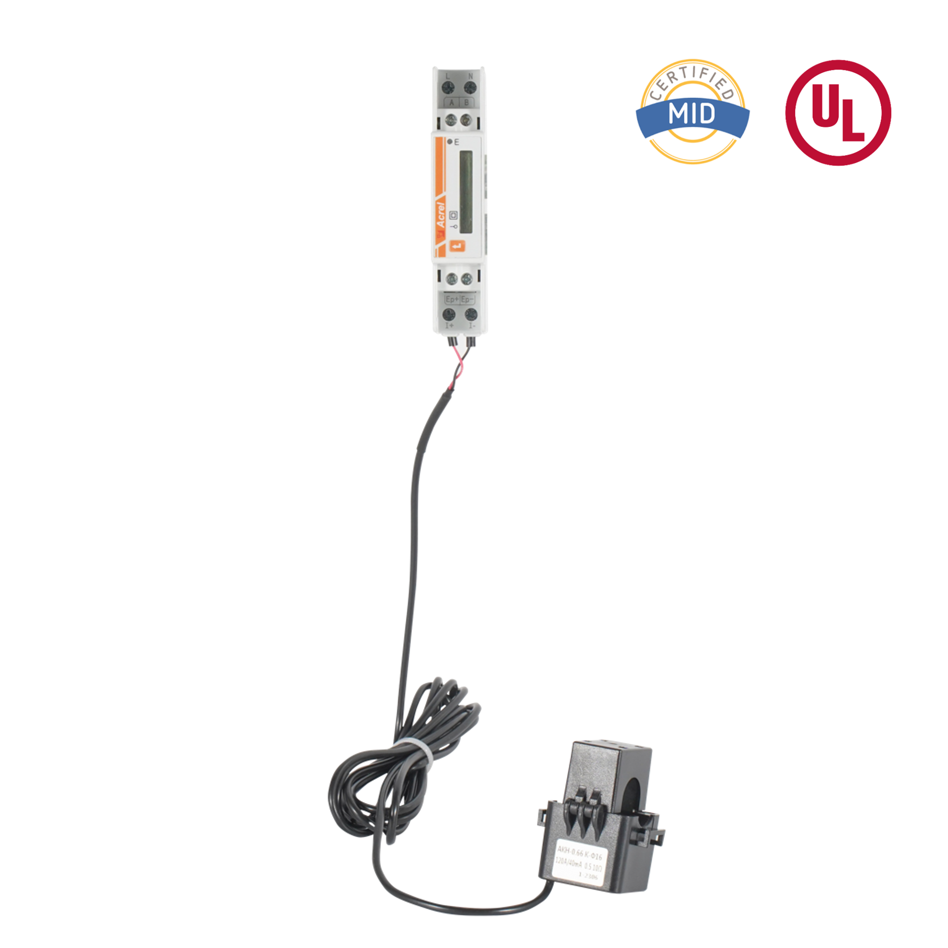 UL Certified AC Single Phase Energy Meter with Split Core CT