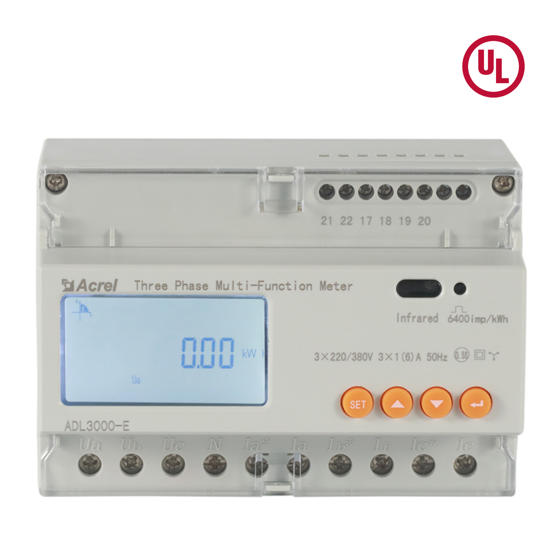 AC Three Phase Multi Function Bi-directional Energy Meter with UL Certificated 