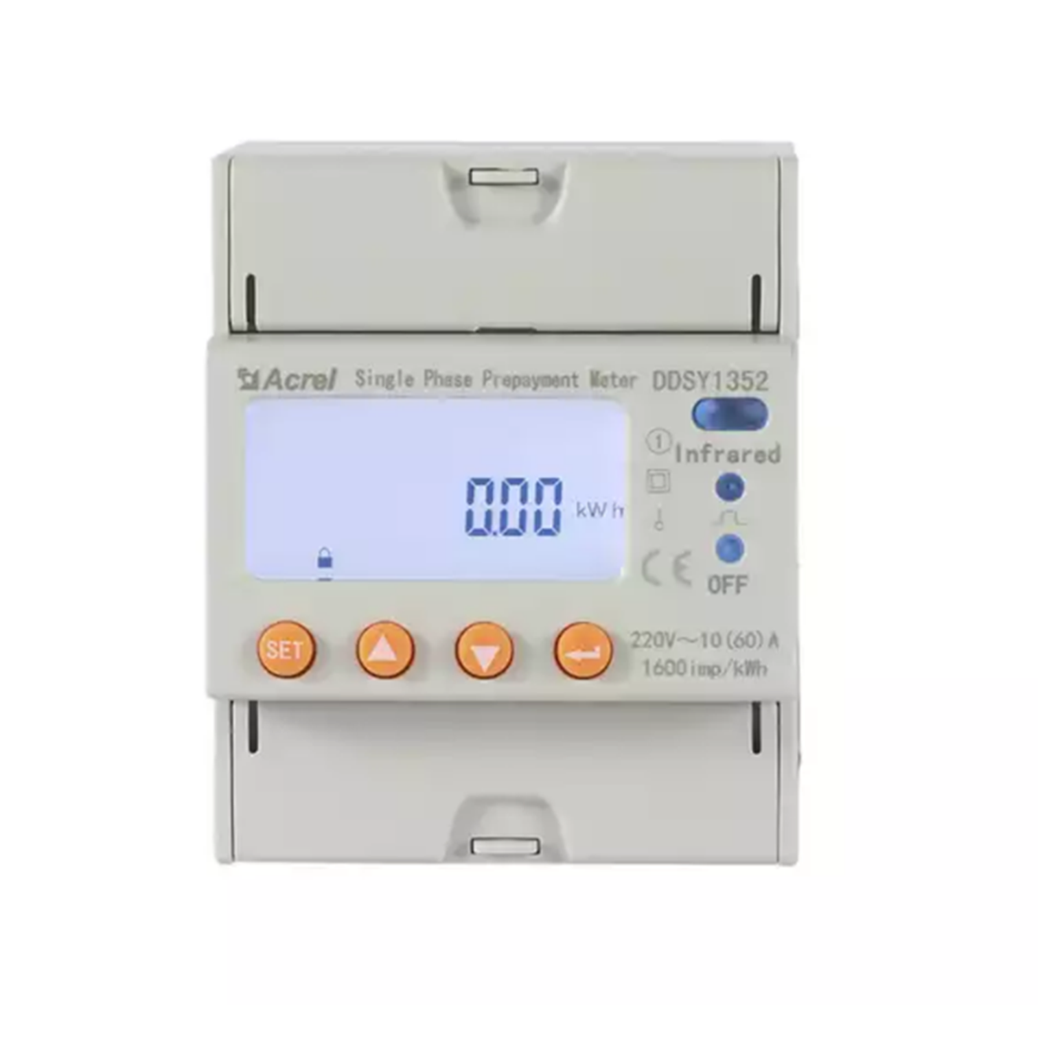 Wireless AC Single Phase Prepaid Meter for Billing System