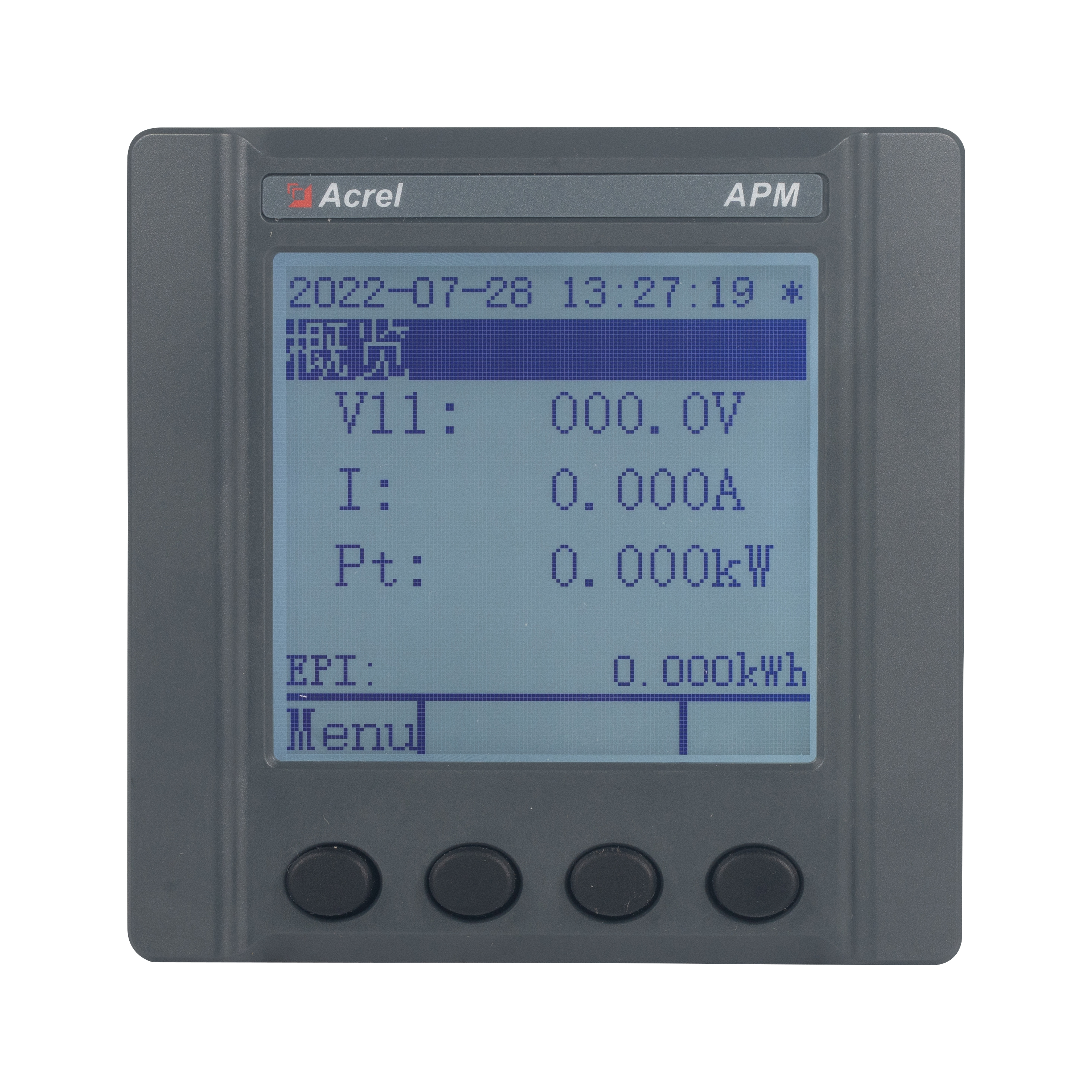 Ethernet Communication High Accuracy Class 0.2S Panel Mounted Energy Meter