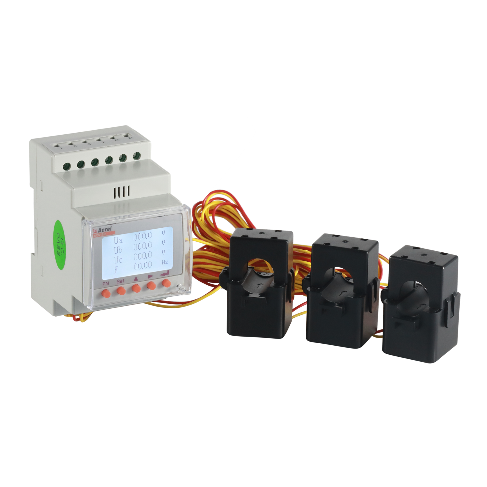 AC Three Phase Energy Meter with External CTs for Inverter
