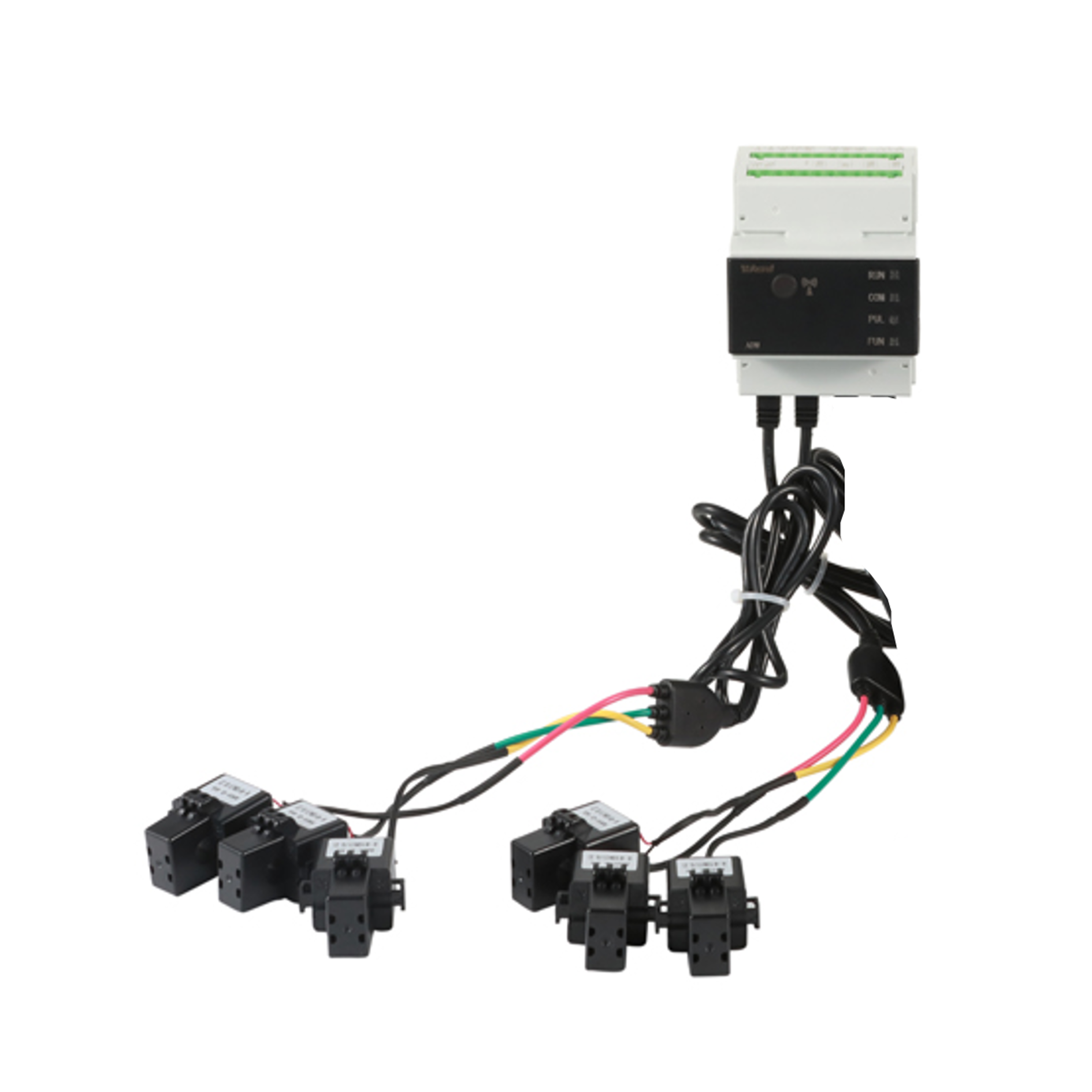 Dual Circuits AC Three Phase Energy Meter